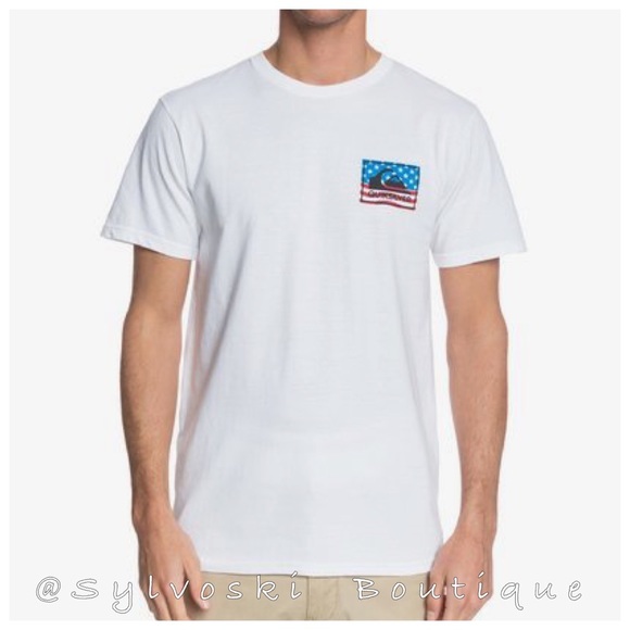 🔥QUIKSILVER 4TH ARCHITEXTURE T-SHIRT NWT - Picture 6 of 8